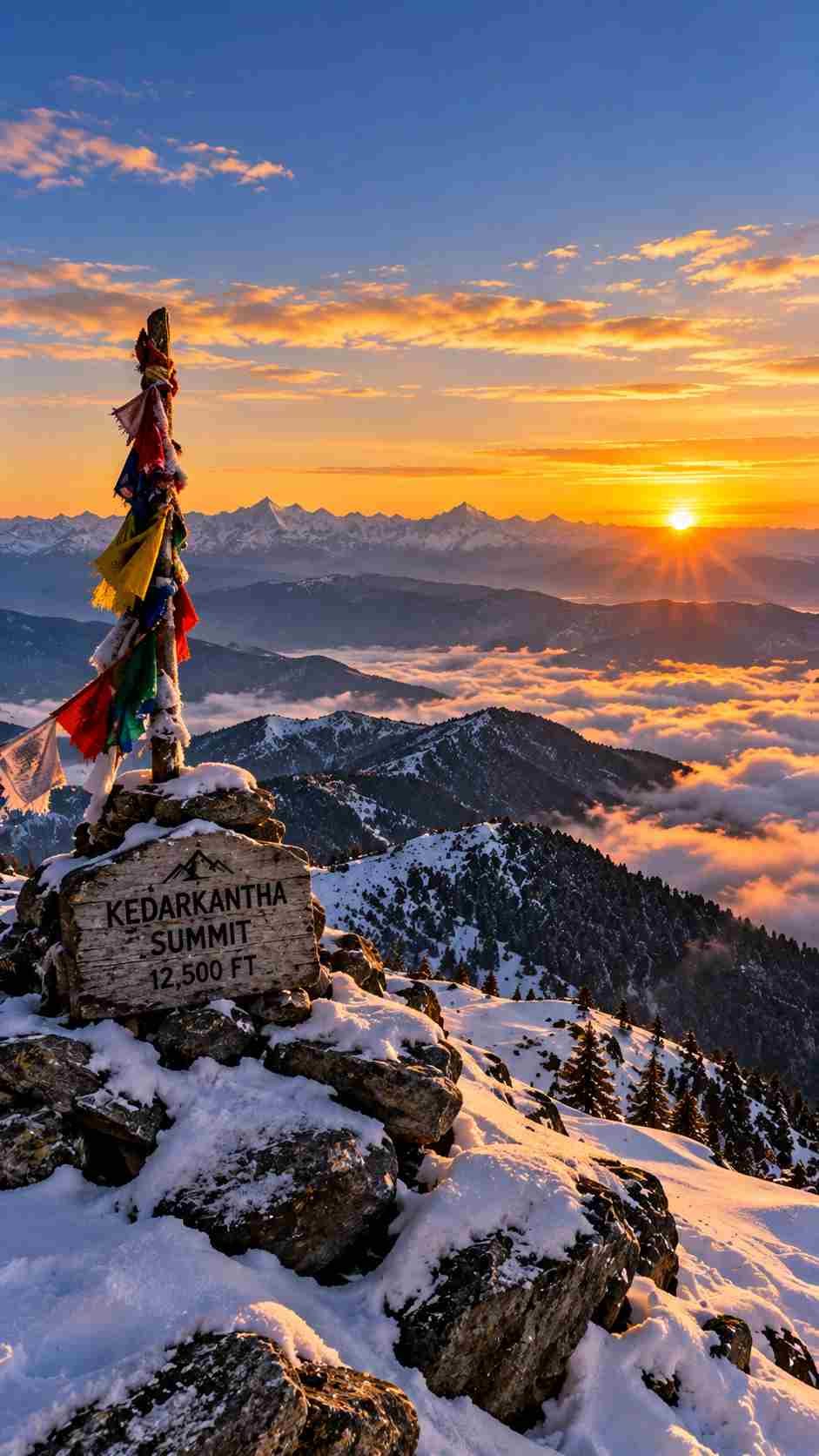 Sunrise Above the Clouds